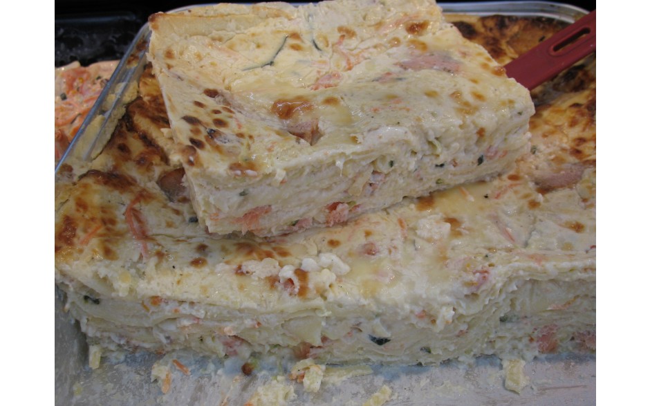 lasagnes de saumon 