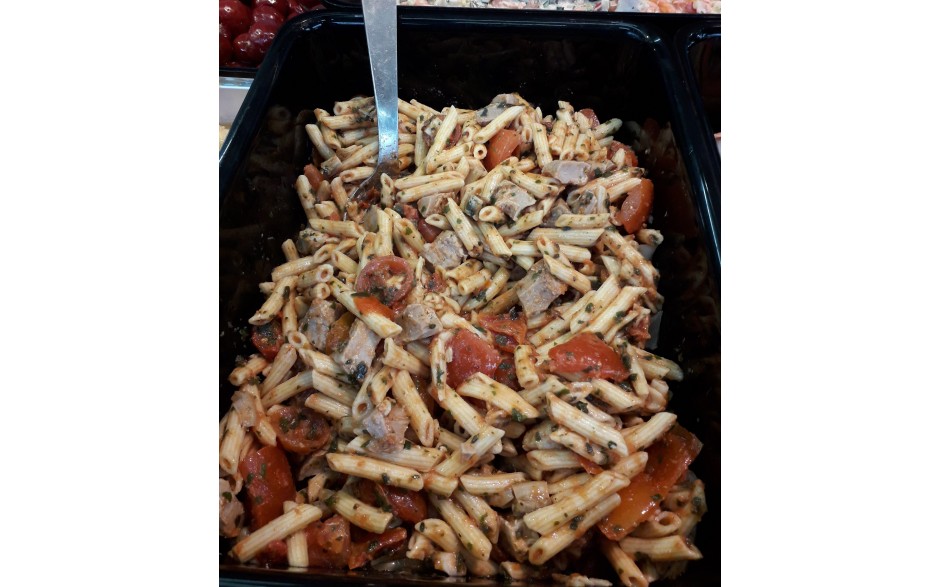 Pates en salade terre et mer