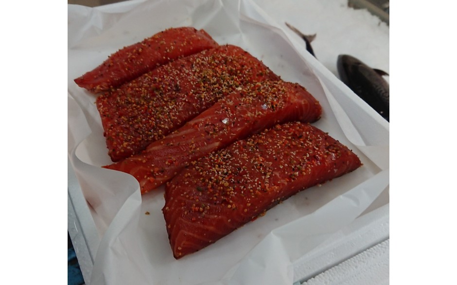 saumon fumé ficelle